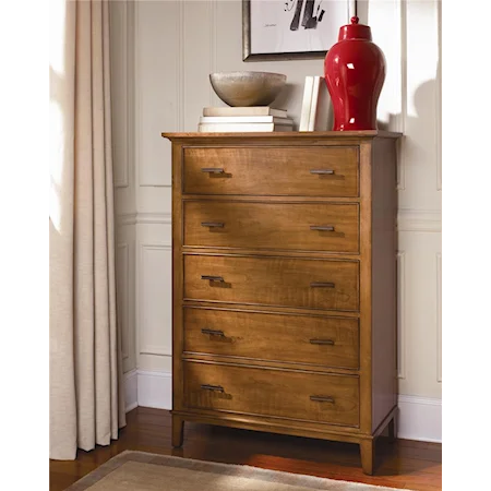 Casual 5 Drawer Chest